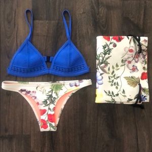 Triangl Paloma Blu Set